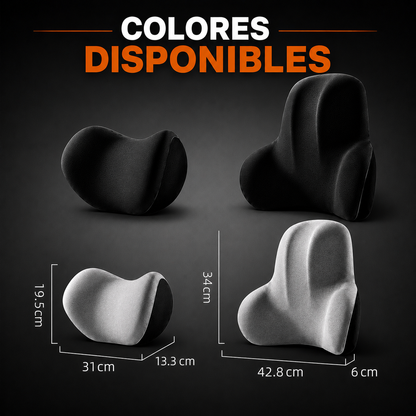 ConfortDrive™ | Soporte Cervical + Lumbar