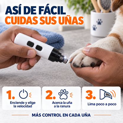 PawCare™ | Limador Eléctrico para Mascotas