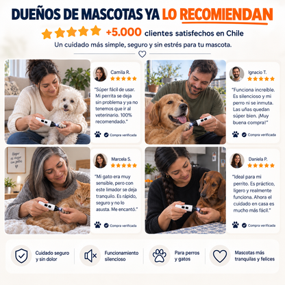 PawCare™ | Limador Eléctrico para Mascotas