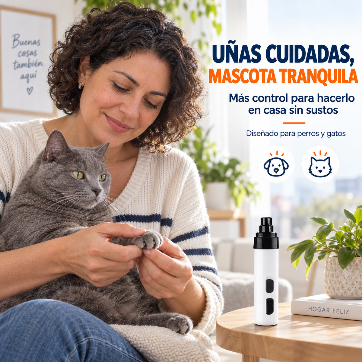 PawCare™ | Limador Eléctrico para Mascotas